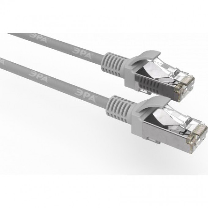 Патч корд ЭРА SIMPLE F/UTP экранированный 3 м категория 5e серый B0051383