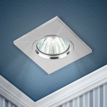 Светильник ЭРА KL57 SL литой алюминевый MR16 12V/220V 50W серебро Светильник ЭРА KL57 SL литой алюминевый MR16 12V/220V 50W серебро