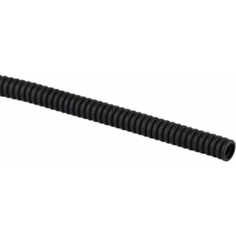 Труба гофрированная ЭРА ПНД легкая d20мм с протяжкой черный